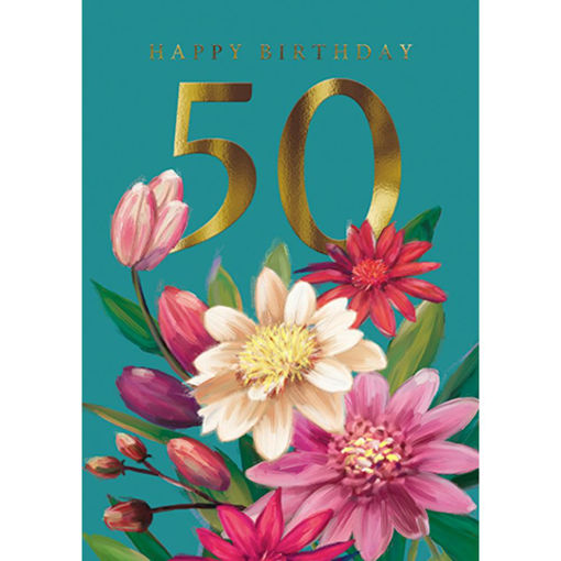 Picture of 50TH BIRTHDAY CARD